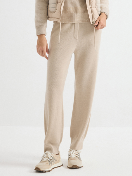Knit jogger pants — BY4621738