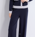 Wide-leg wool knit pants | TH862027