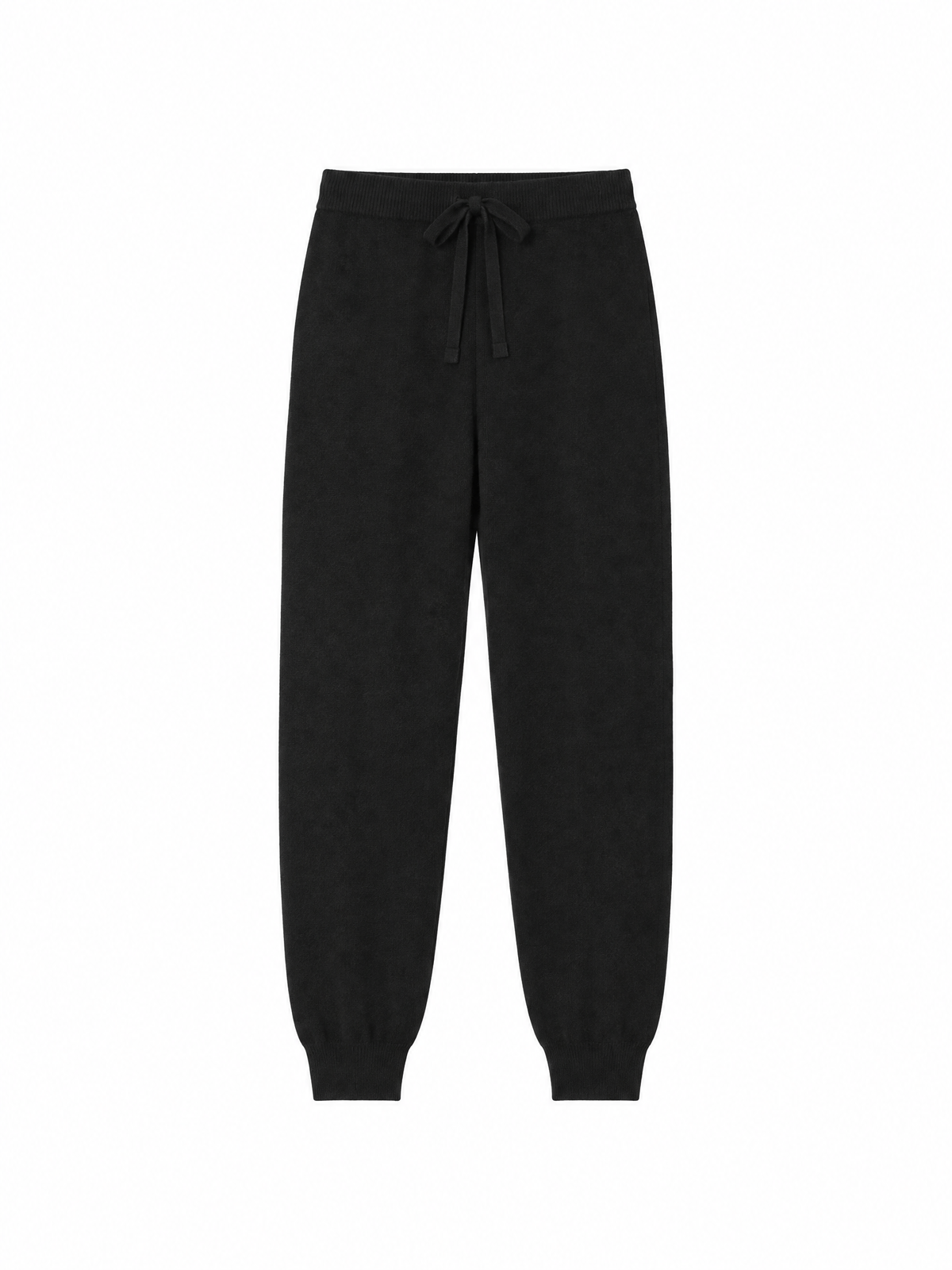 Knit jogger pants — Flat-lay view