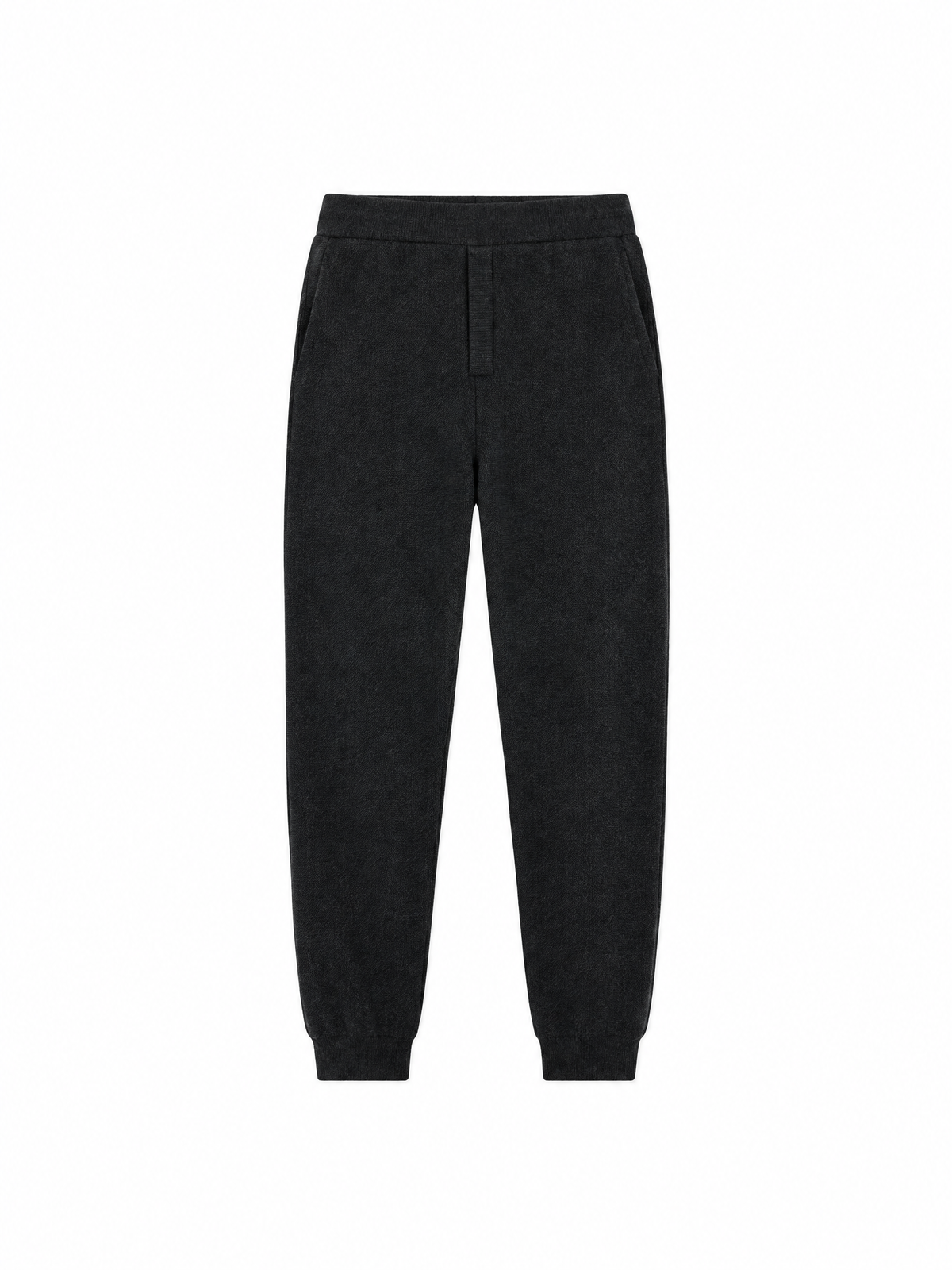 Knit jogger pants — Flat-lay view